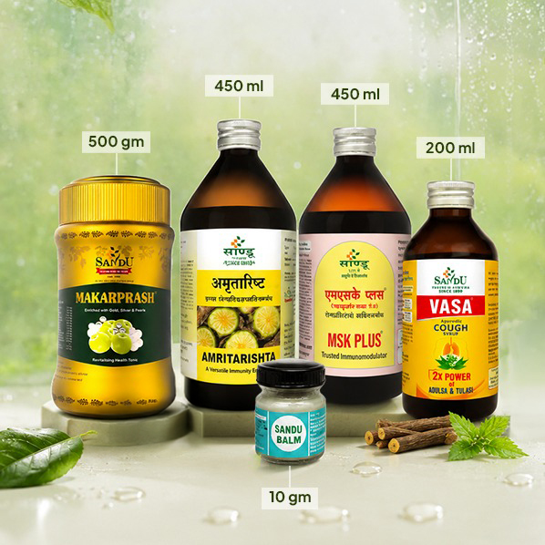Ayurvedic Monsoon Kit for Immunity & Wellness