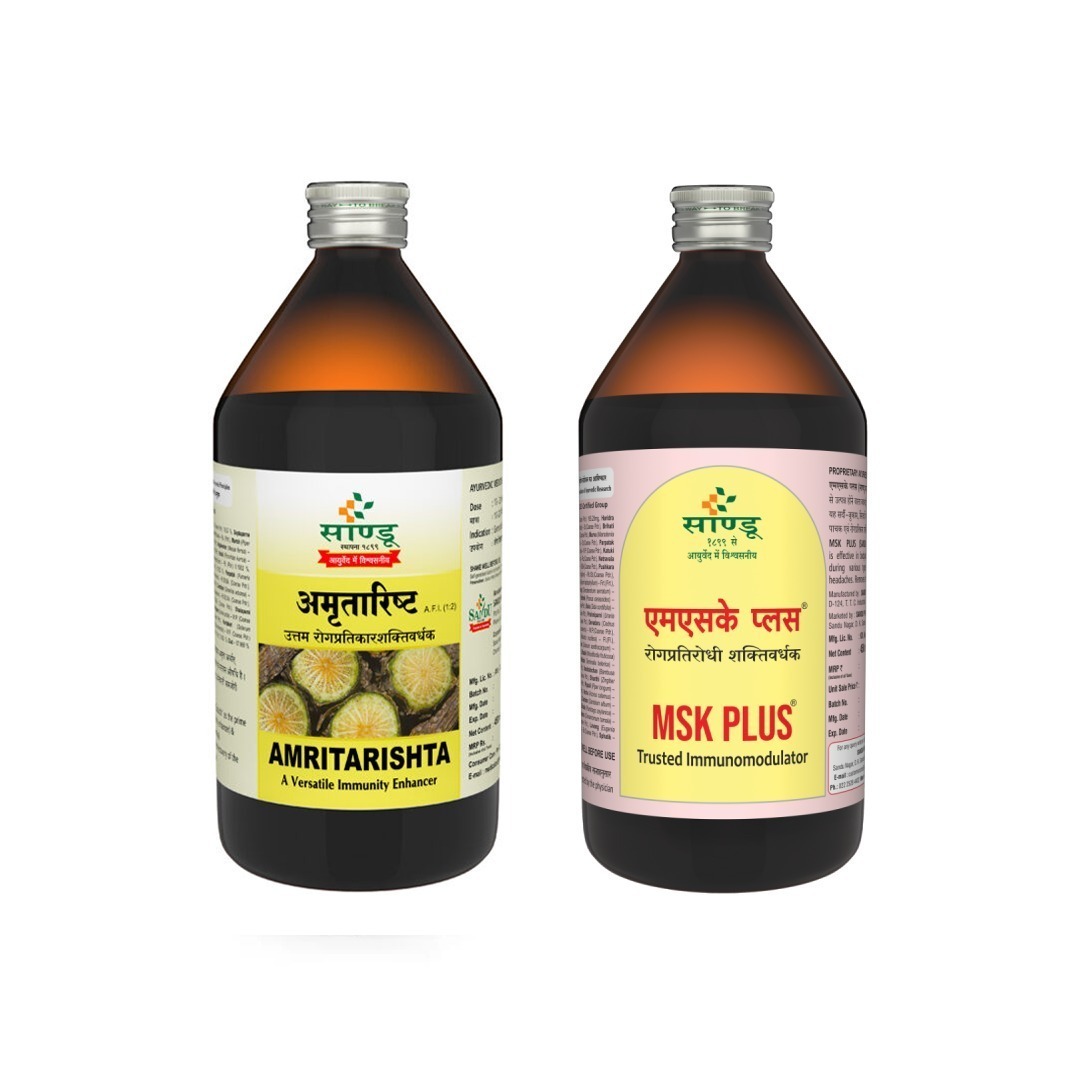 MSK Plus Kadha (450ml) & Amritarishtha (450ml)
