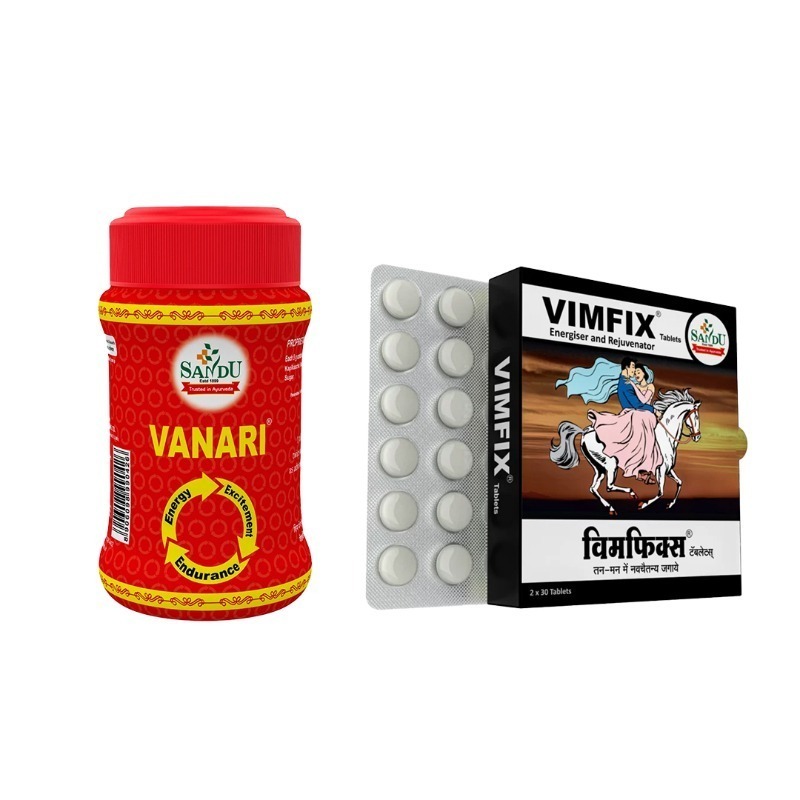 Sandu Vanari Kalpa (200 g) & Sandu Vimfix (60 Tabs)